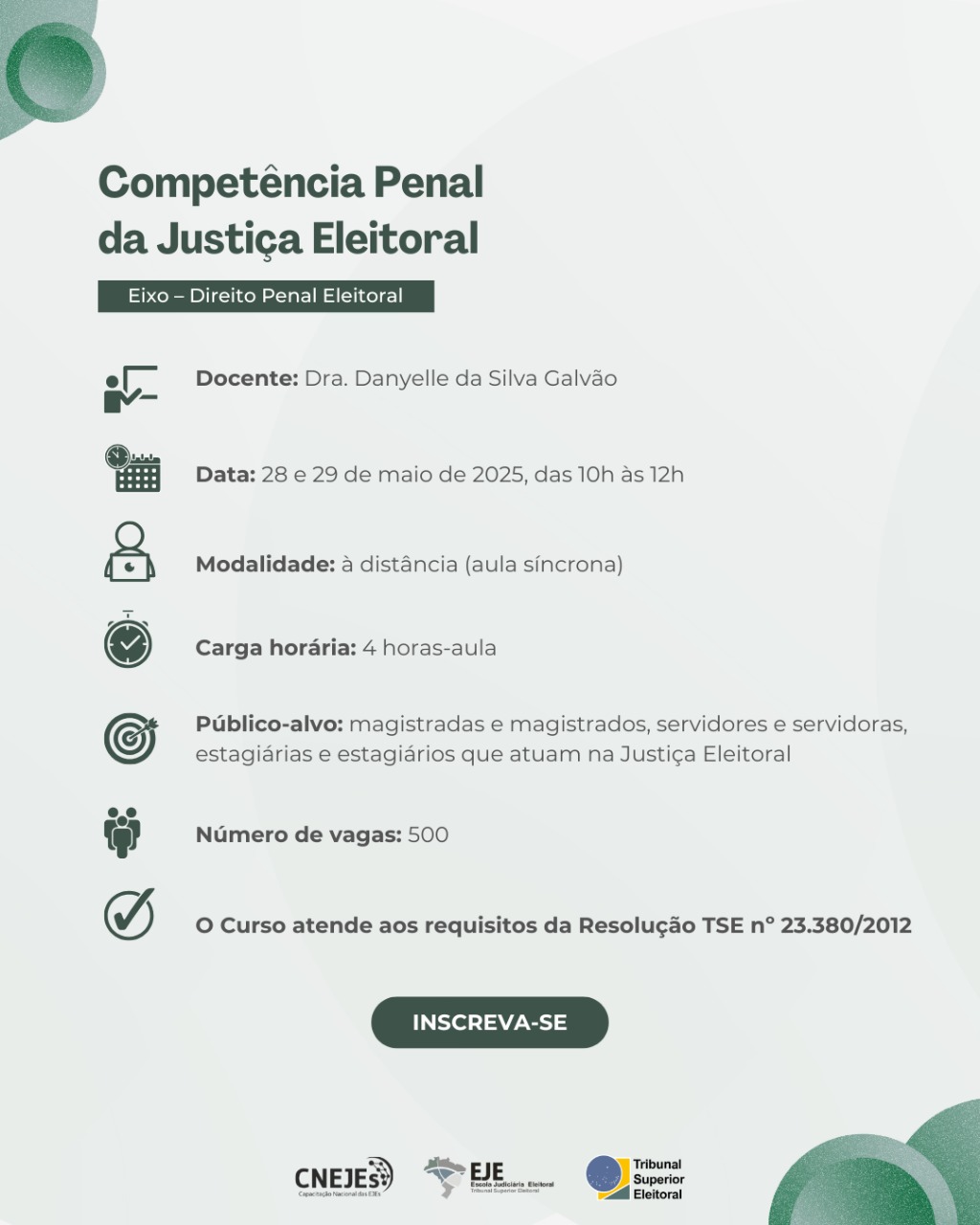 Competência Penal da Justiça Eleitoral