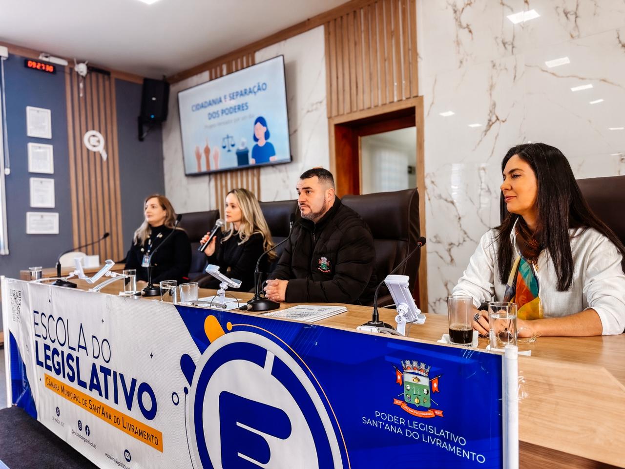 mesa vereador por um dia livramento