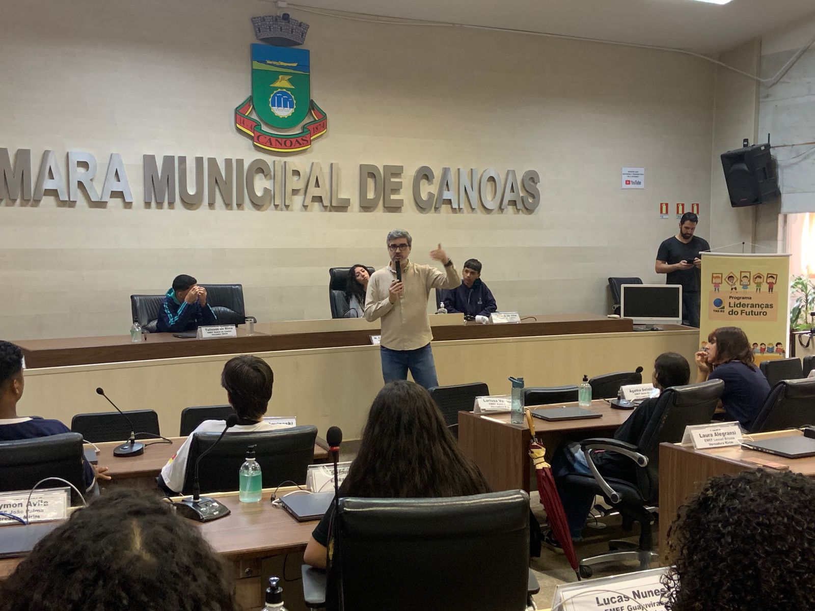 foto vereador mirim canoas